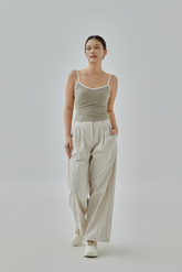 Leanda Contrast Binding Knit Top